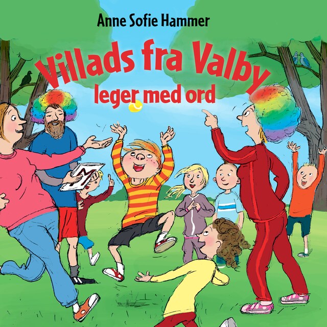 Buchcover für Villads fra Valby leger med ord