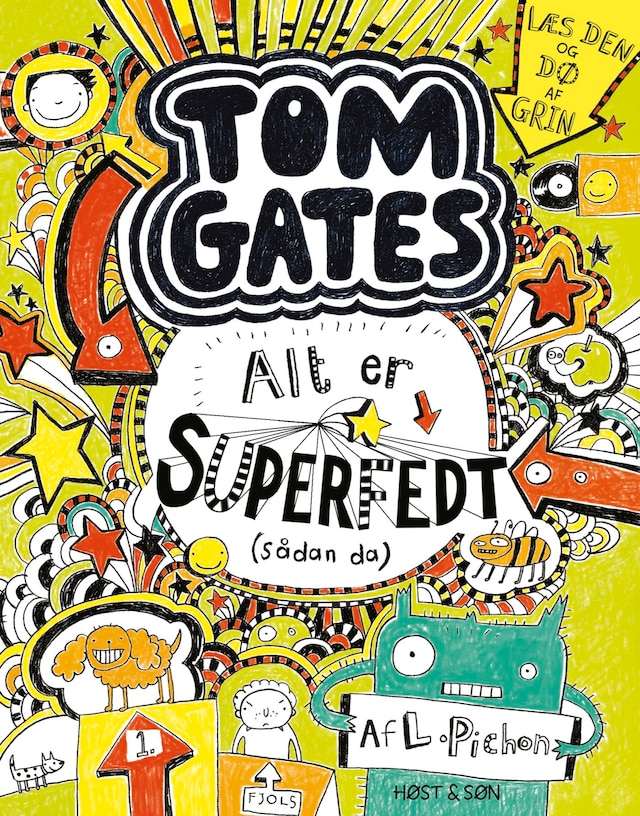 Boekomslag van Tom Gates 3 - Alt er superfedt (sådan da)
