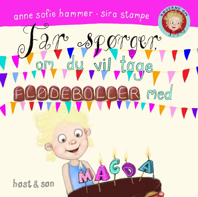 Couverture de livre pour Magda. Far spørger, om du vil tage flødeboller med