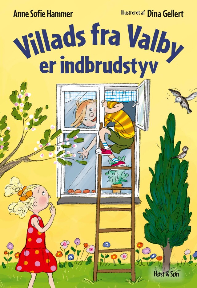 Book cover for Villads fra Valby er indbrudstyv LYT&LÆS