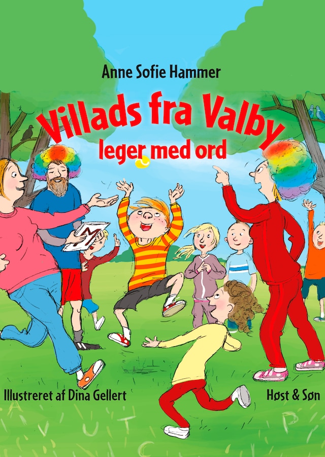 Book cover for Villads fra Valby leger med ord LYT&LÆS