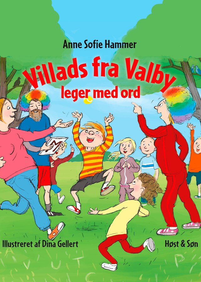 Portada de libro para Villads fra Valby leger med ord LYT&LÆS