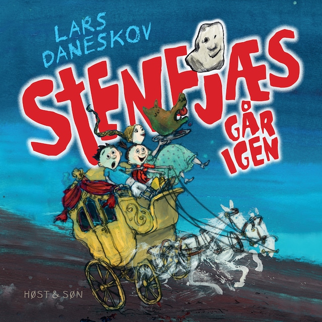 Book cover for Stenfjæs går igen