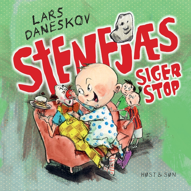 Book cover for Stenfjæs siger stop