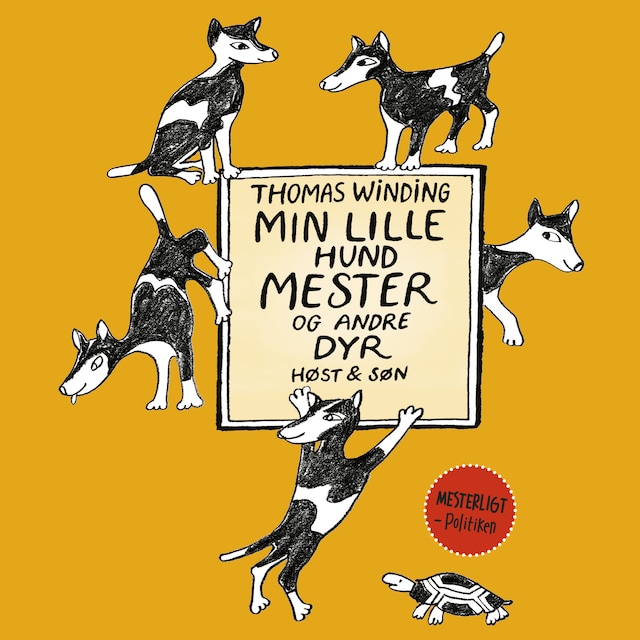 Copertina del libro per Min lille hund Mester og andre dyr
