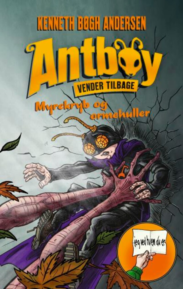 Couverture de livre pour Antboy 7 - Myrekryb og ormehuller