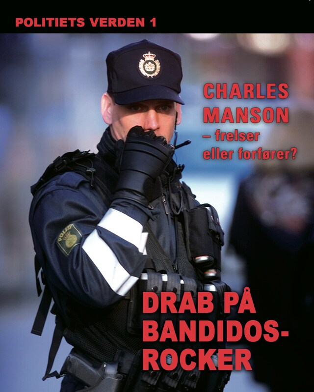 Bogomslag for Drab på Bandidos-rocker. Politiets verden 1