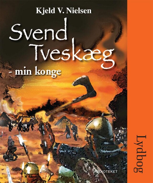 Book cover for Svend Tveskæg - min konge