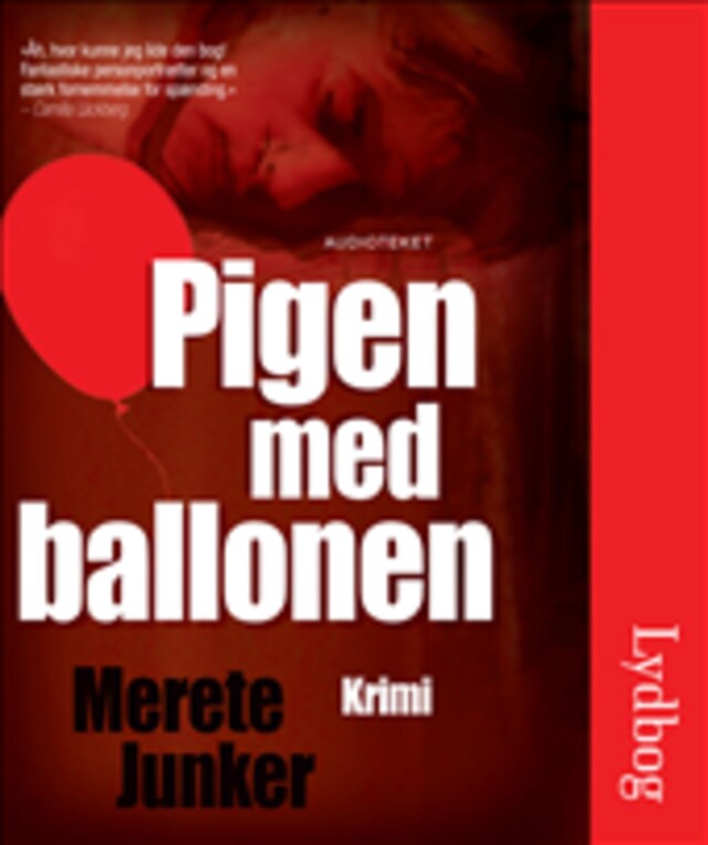 Book cover for Pigen med ballonen