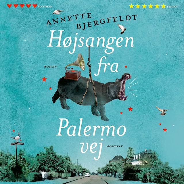 Book cover for Højsangen fra Palermovej