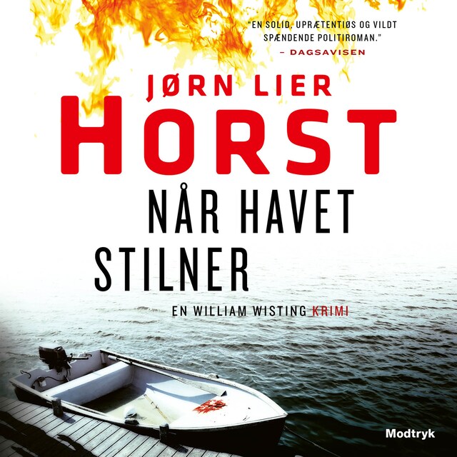 Buchcover für Når havet stilner