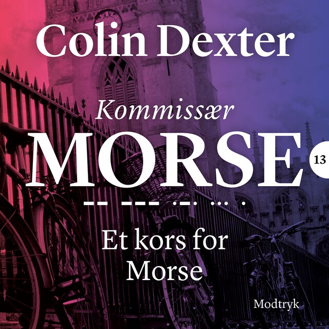 Kirjankansi teokselle Et kors for Morse