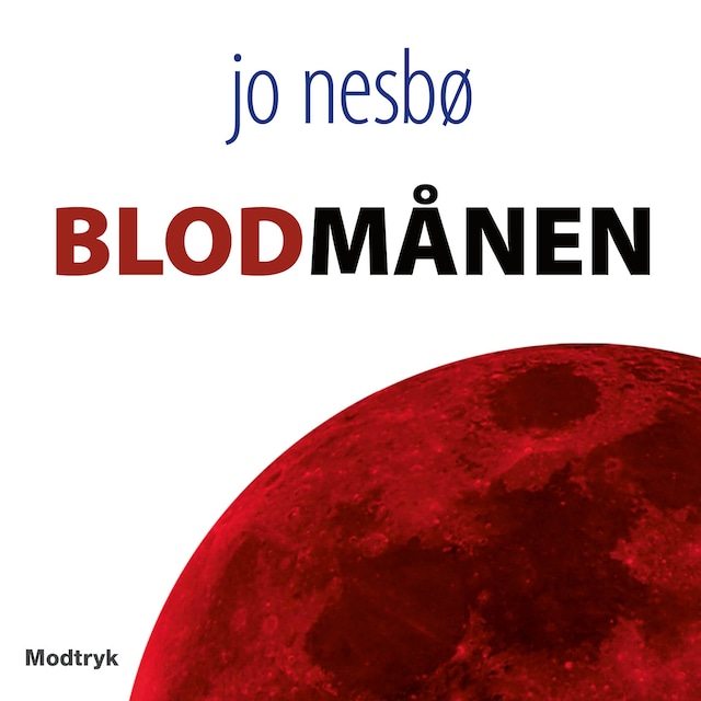 Book cover for Blodmånen