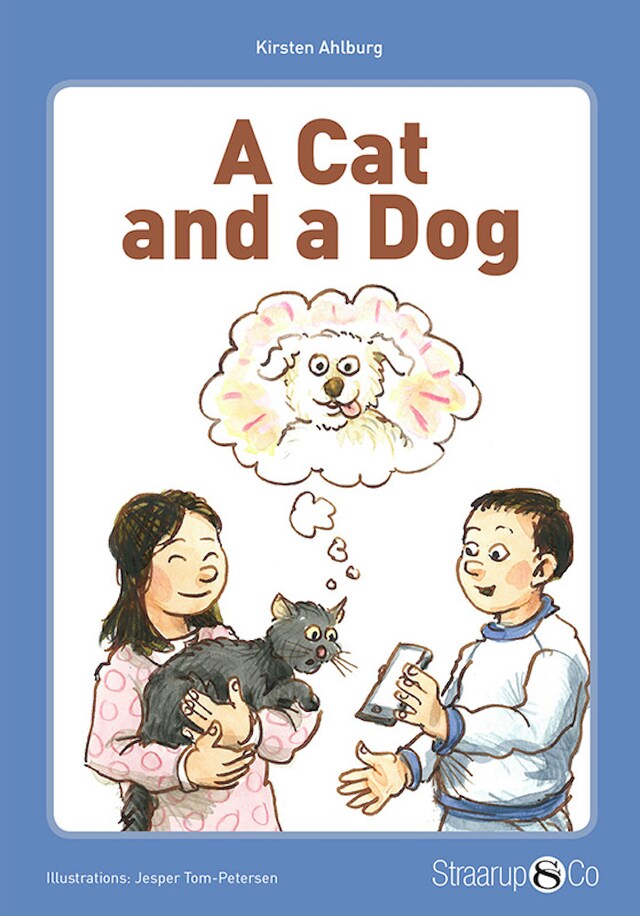 Portada de libro para A Cat and a Dog