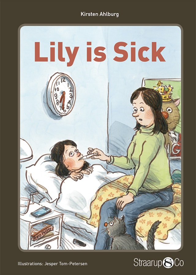 Book cover for Lily is Sick