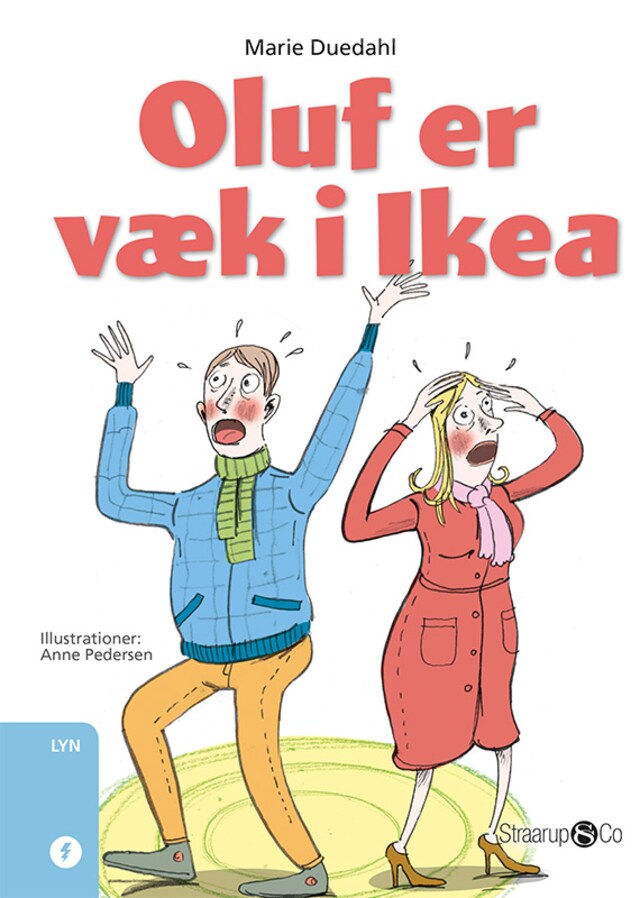 Bokomslag för Oluf er væk i Ikea