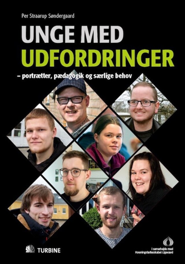 Boekomslag van Unge med udfordringer