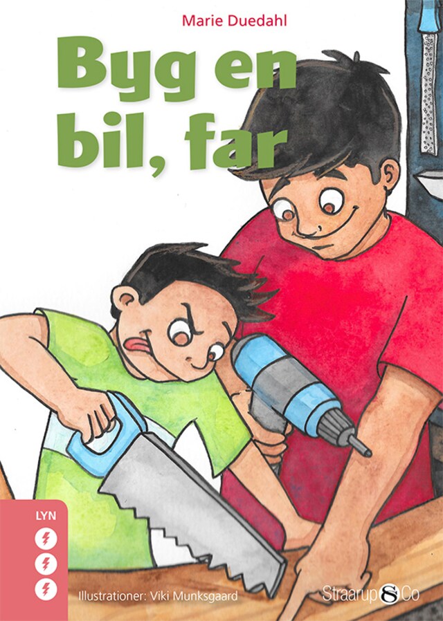 Book cover for Byg en bil, far