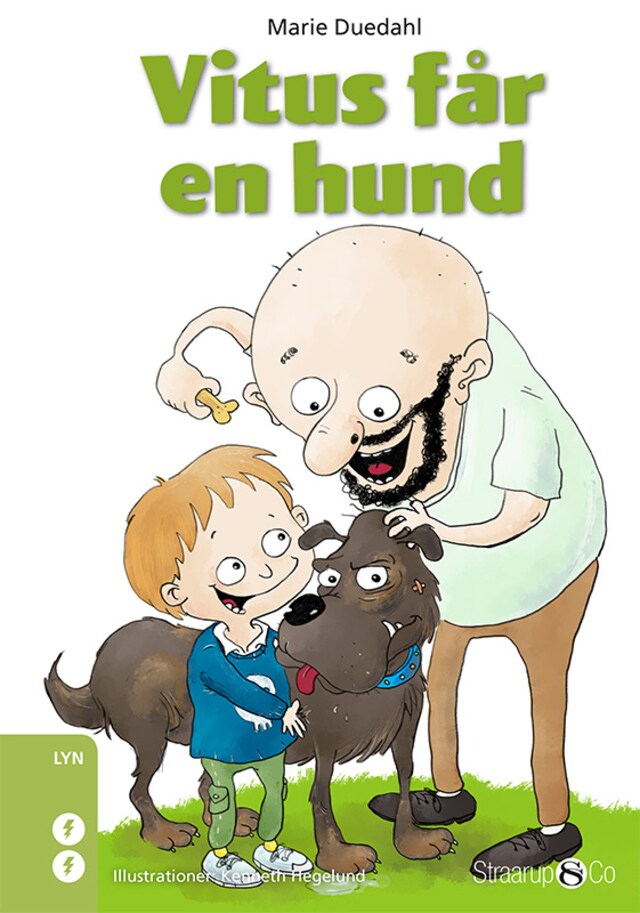 Boekomslag van Vitus får en hund