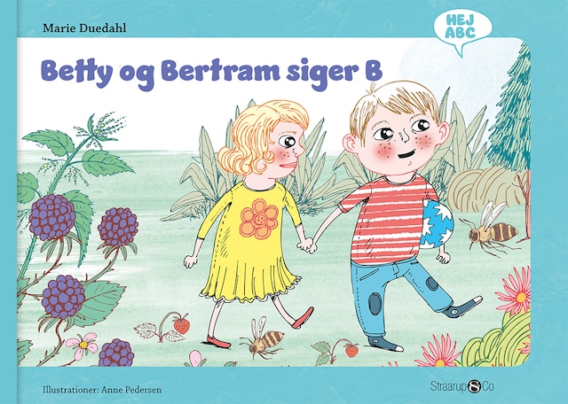Book cover for Betty og Bertram siger B