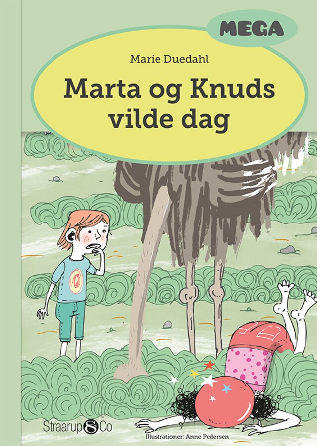 Kirjankansi teokselle Marta og Knuds vilde dag