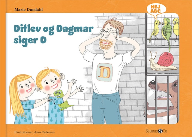 Couverture de livre pour Ditlev og Dagmar siger D