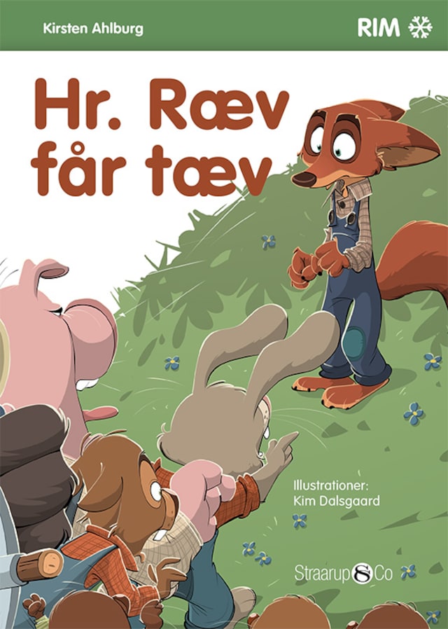 Book cover for Hr. Ræv får tæv