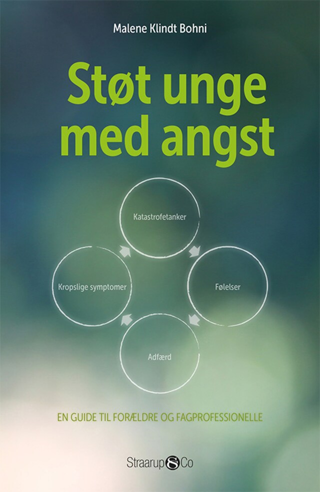 Book cover for Støt unge med angst