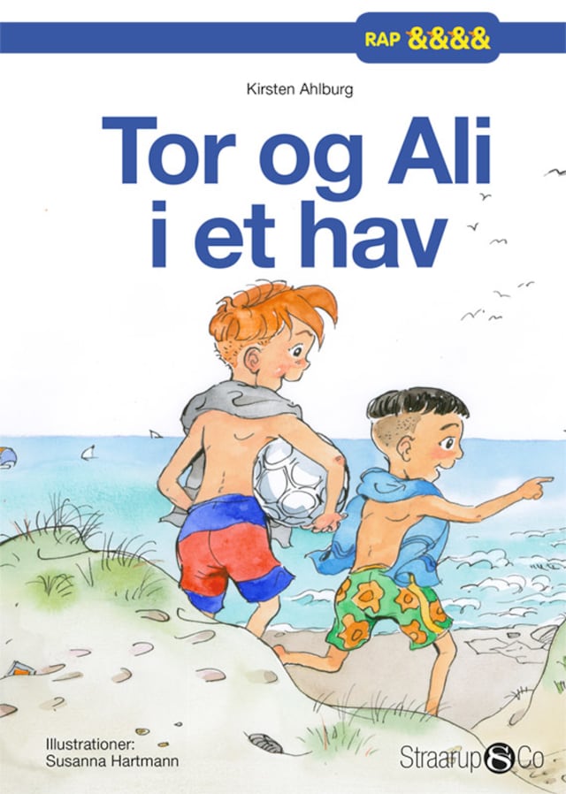 Boekomslag van Tor og Ali i et hav