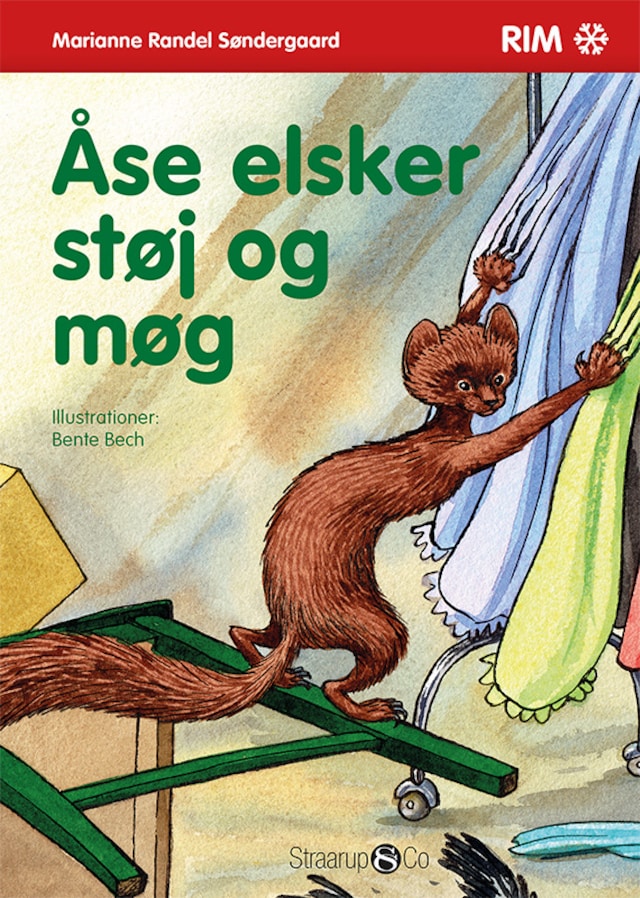 Book cover for Åse elsker støj og møg
