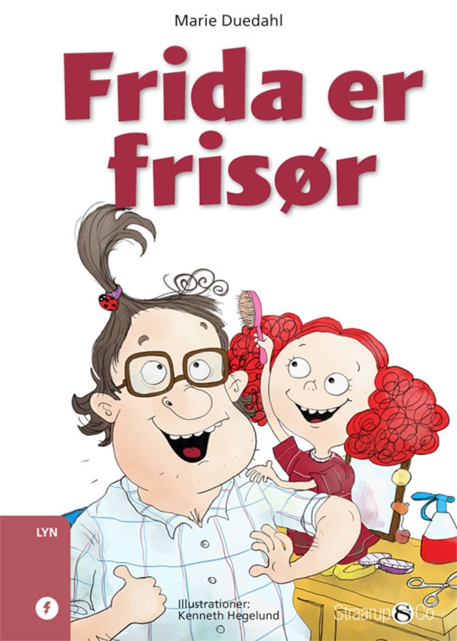 Book cover for Frida er frisør