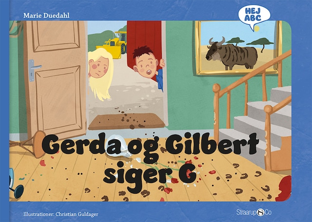 Couverture de livre pour Gerda og Gilbert siger G