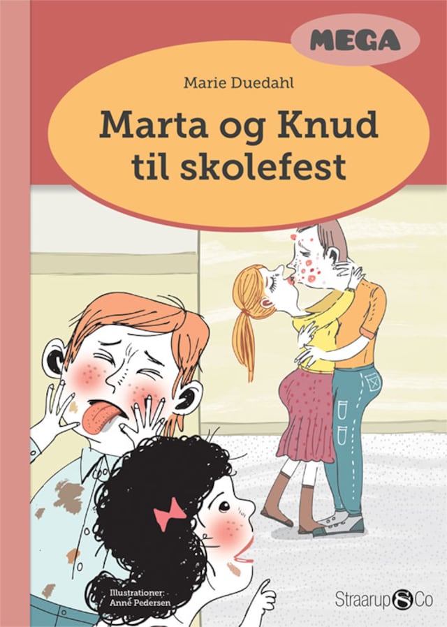 Okładka książki dla Marta og Knud til skolefest