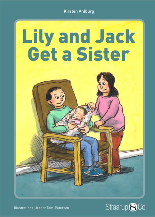 Book cover for Lily and Jack Get a Sister