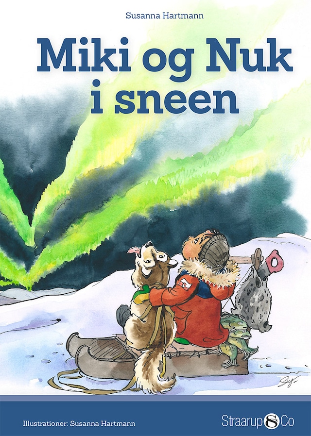 Book cover for Miki og Nuk i sneen