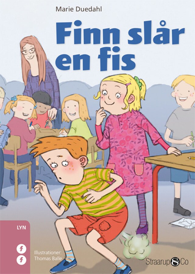 Book cover for Finn slår en fis