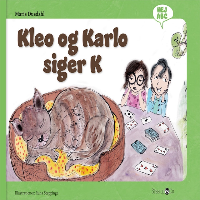 Couverture de livre pour Kleo og Karlo siger K