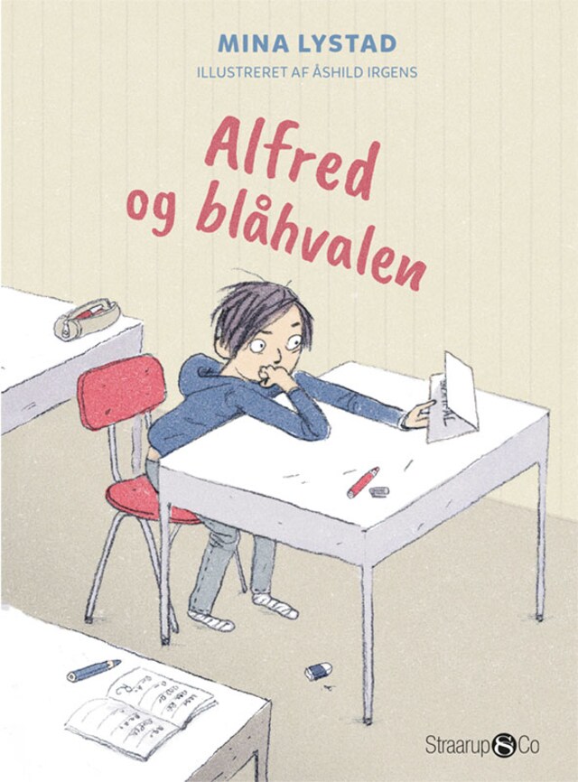 Bokomslag for Alfred og blåhvalen