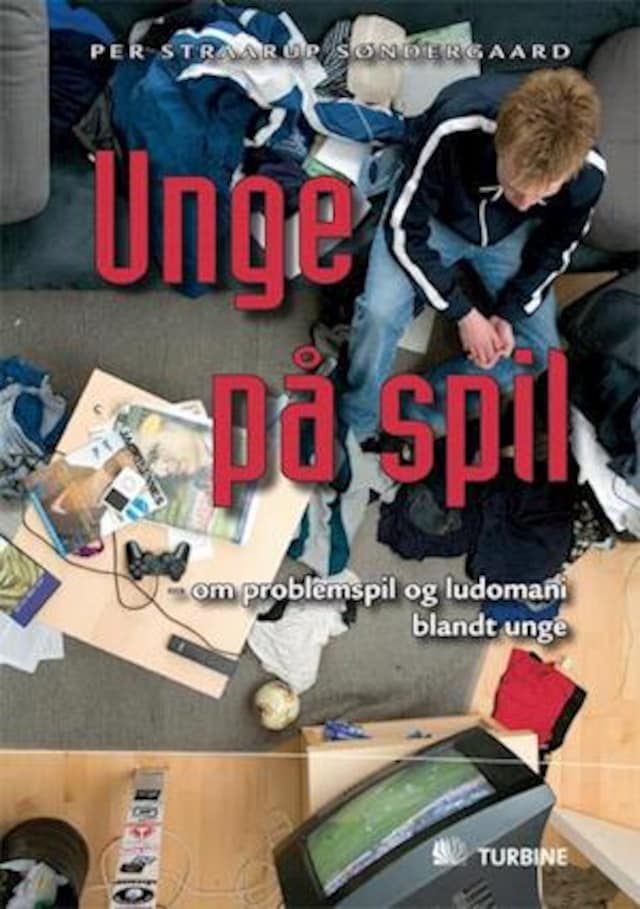 Book cover for Unge på spil