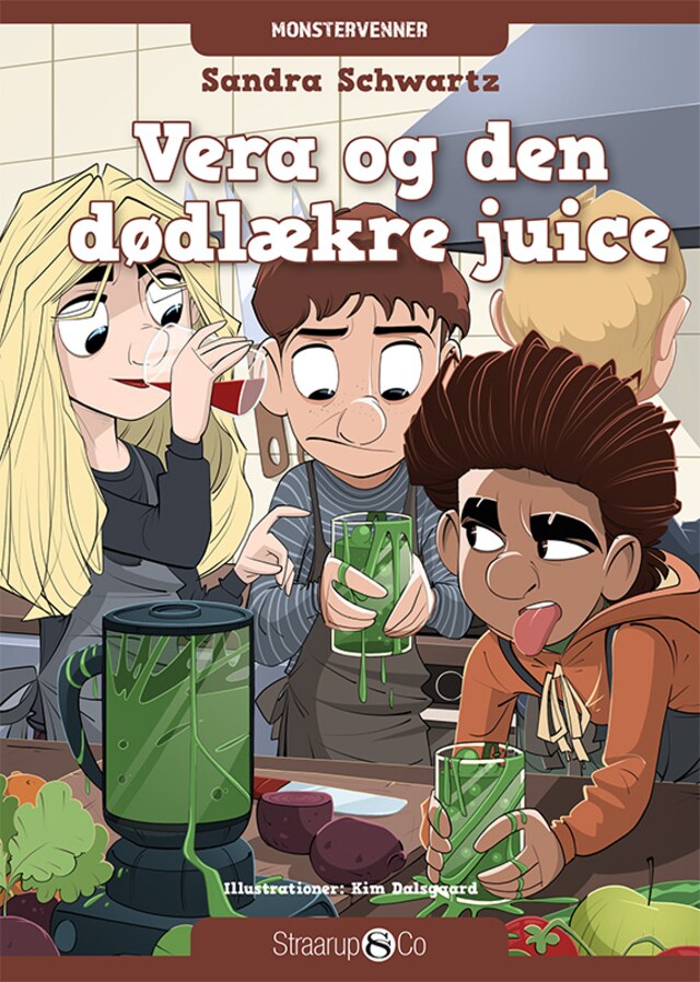 Book cover for Vera og den dødlækre juice