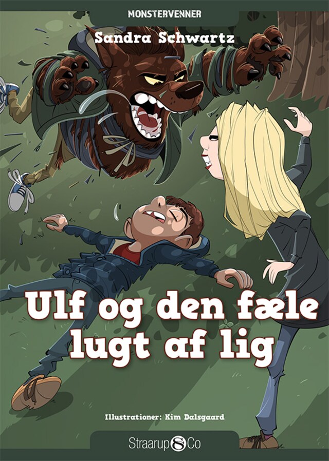 Book cover for Ulf og den fæle lugt af lig