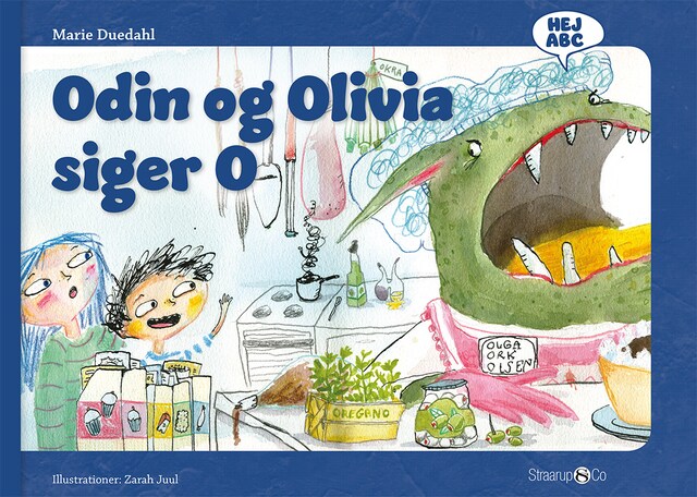 Couverture de livre pour Odin og Olivia siger O