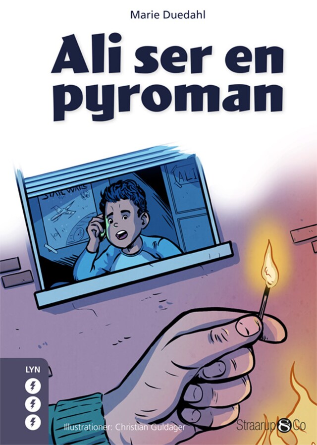 Copertina del libro per Ali ser en pyroman