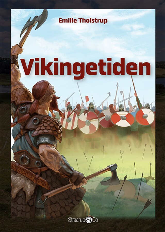 Kirjankansi teokselle Vikingetiden