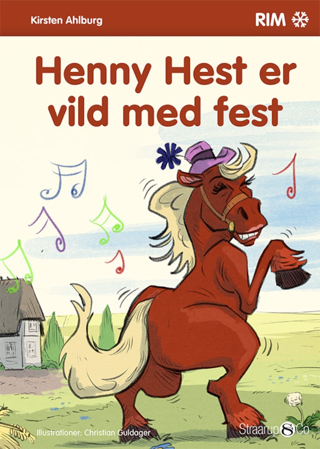 Bogomslag for Henny Hest er vild med fest