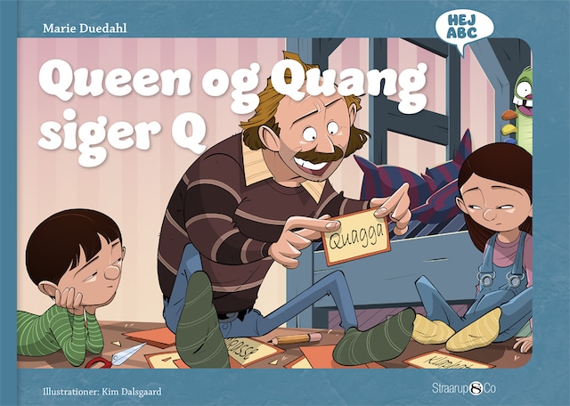 Couverture de livre pour Queen og Quang siger Q