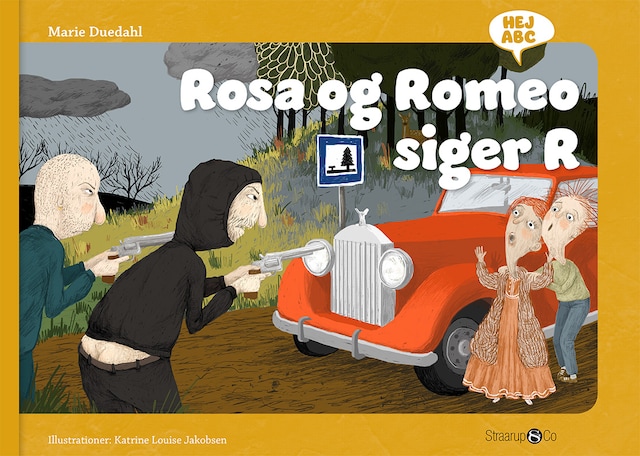 Couverture de livre pour Rosa og Romeo siger R
