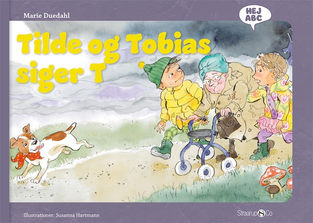 Book cover for Tilde og Tobias siger T