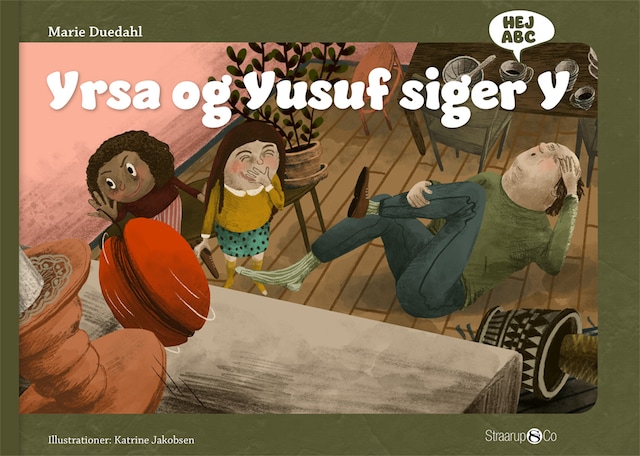 Couverture de livre pour Yrsa og Yusuf siger Y
