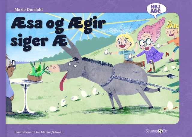 Book cover for Æsa og Ægir siger Æ